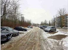 Private Verkehrsfläche (Stellplätze, Großparkplatz)